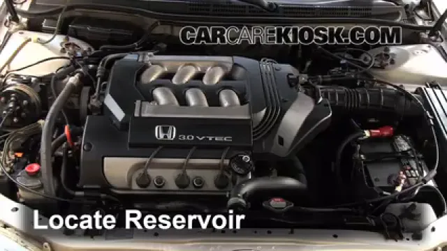 1999 Honda Accord LX 3.0L V6 Sedan (4 Door) Liquide essuie-glace Ajouter du liquide